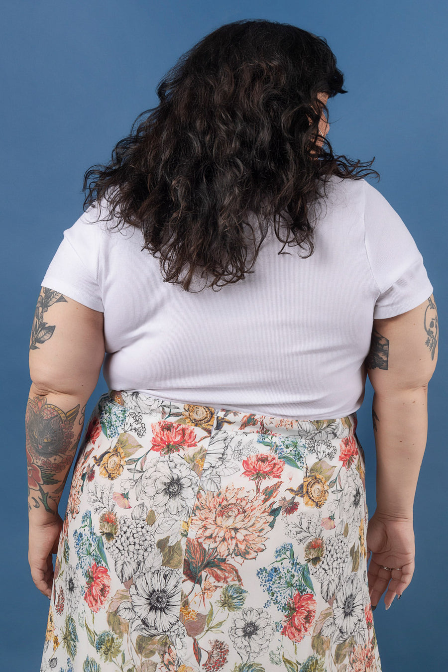 Sage Skirt | Plus Size Midi Skirt Pattern | Closet Core Patterns