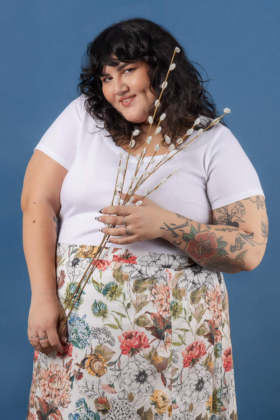 Sage Skirt | Plus Size Midi Skirt Pattern | Closet Core Patterns