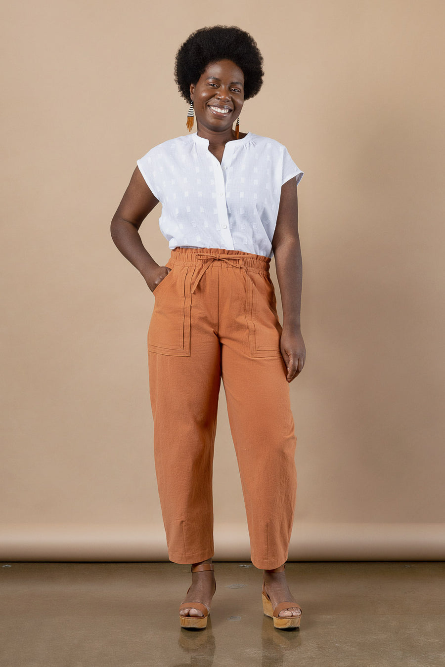 Sepia Pants Pattern | Closet Core Crew