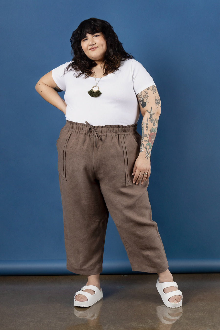 Sepia Plus-Size Pants Pattern | Closet Core Crew