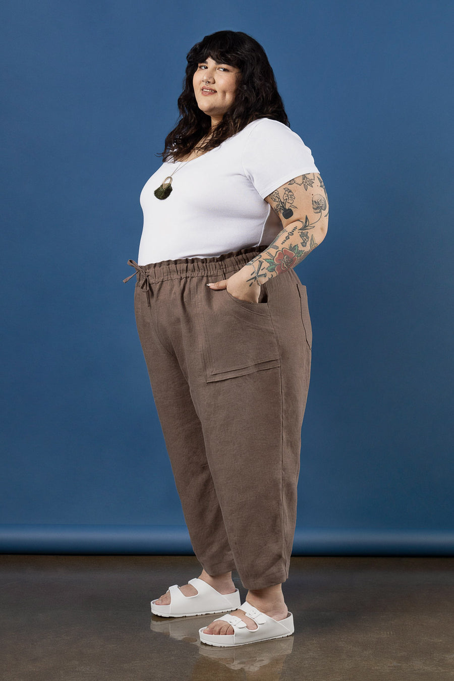 Sepia Plus-Size Pants Pattern | Closet Core Crew