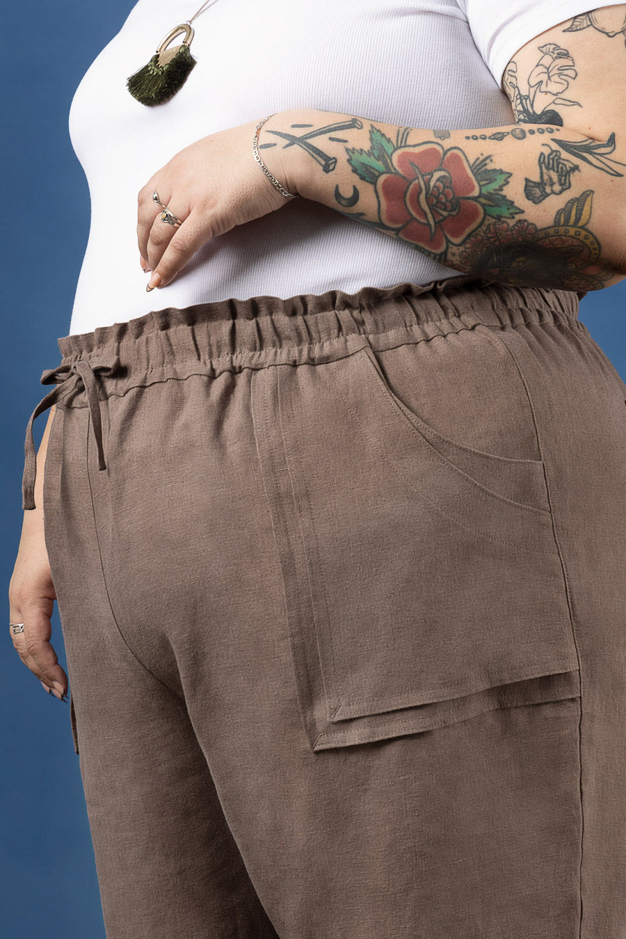 Sepia Plus-Size Pants Pattern | Closet Core Crew