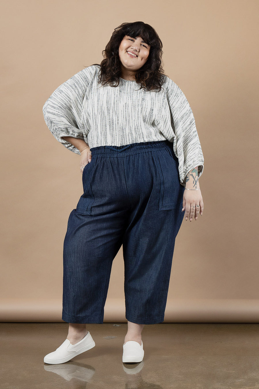 Sepia Plus-Size Pants Pattern | Closet Core Crew