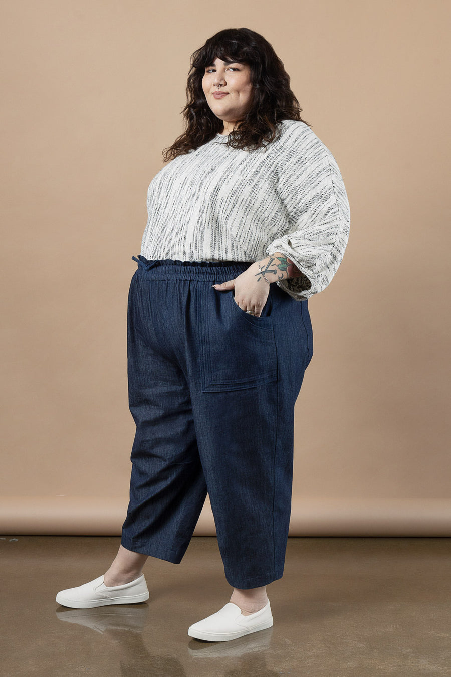 Sepia Plus-Size Pants Pattern | Closet Core Crew