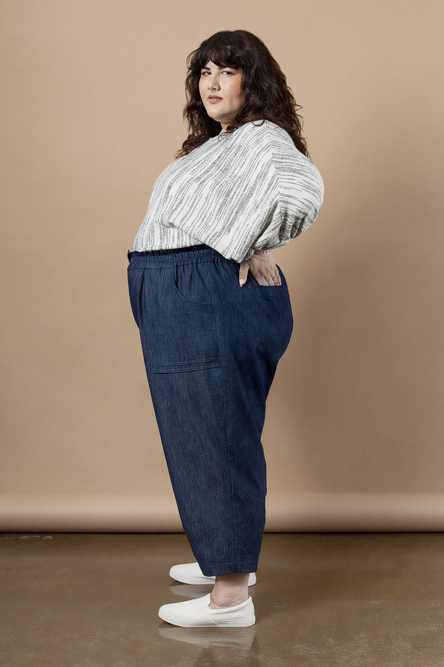 Sepia Plus-Size Pants Pattern | Closet Core Crew
