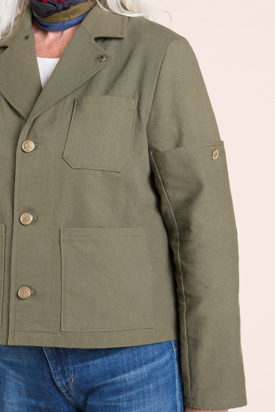 Sienna Maker Jacket Pattern - Cropped // Utility and Chore Jacket Pattern // Closet Core Patterns