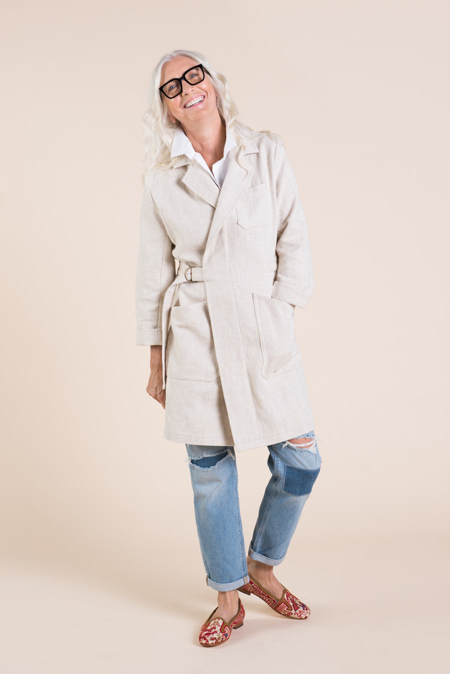 Sienna Maker Jacket Pattern - Full length // Utility and Chore Jacket Pattern // Closet Core Patterns