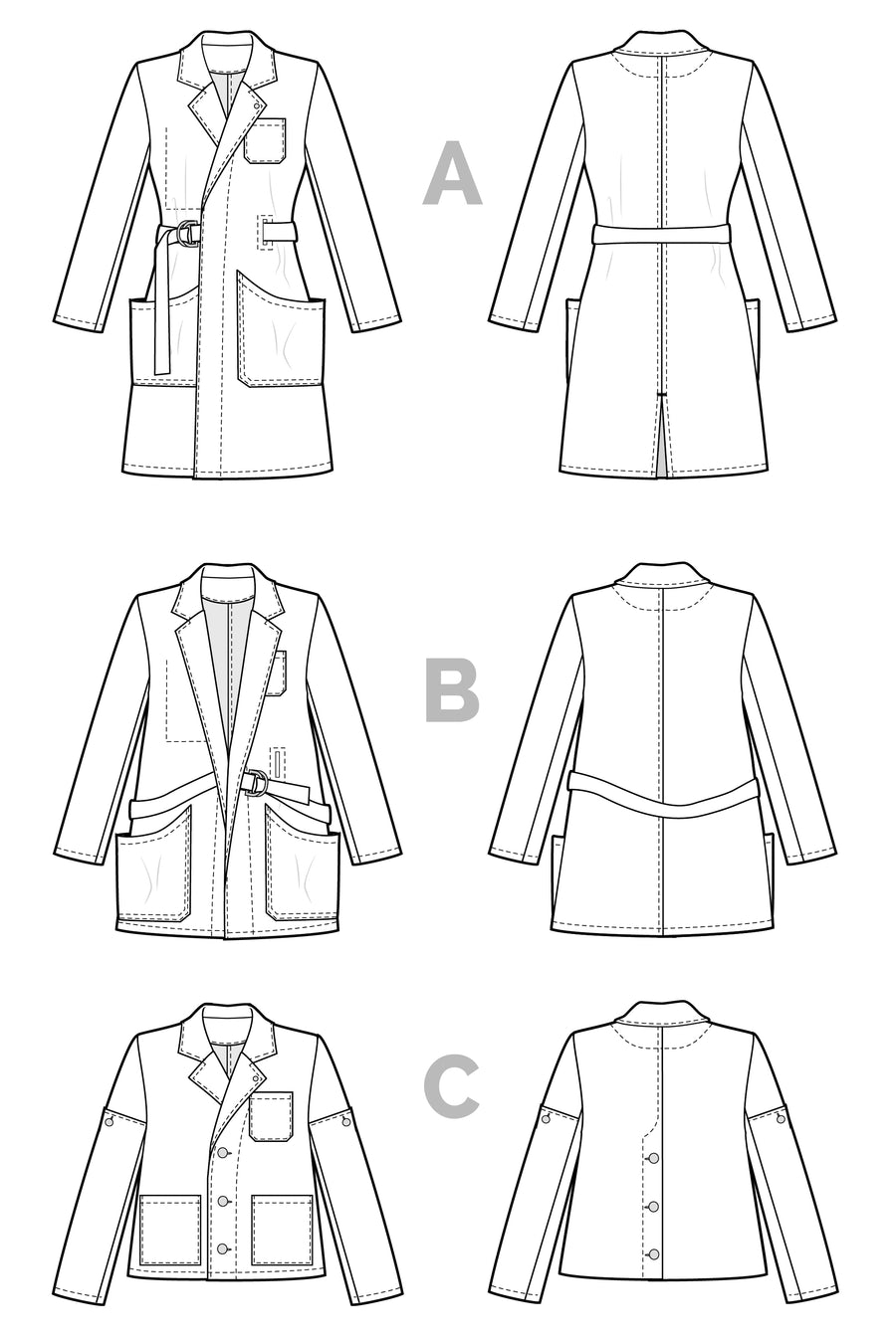 Sienna Maker Jacket Pattern