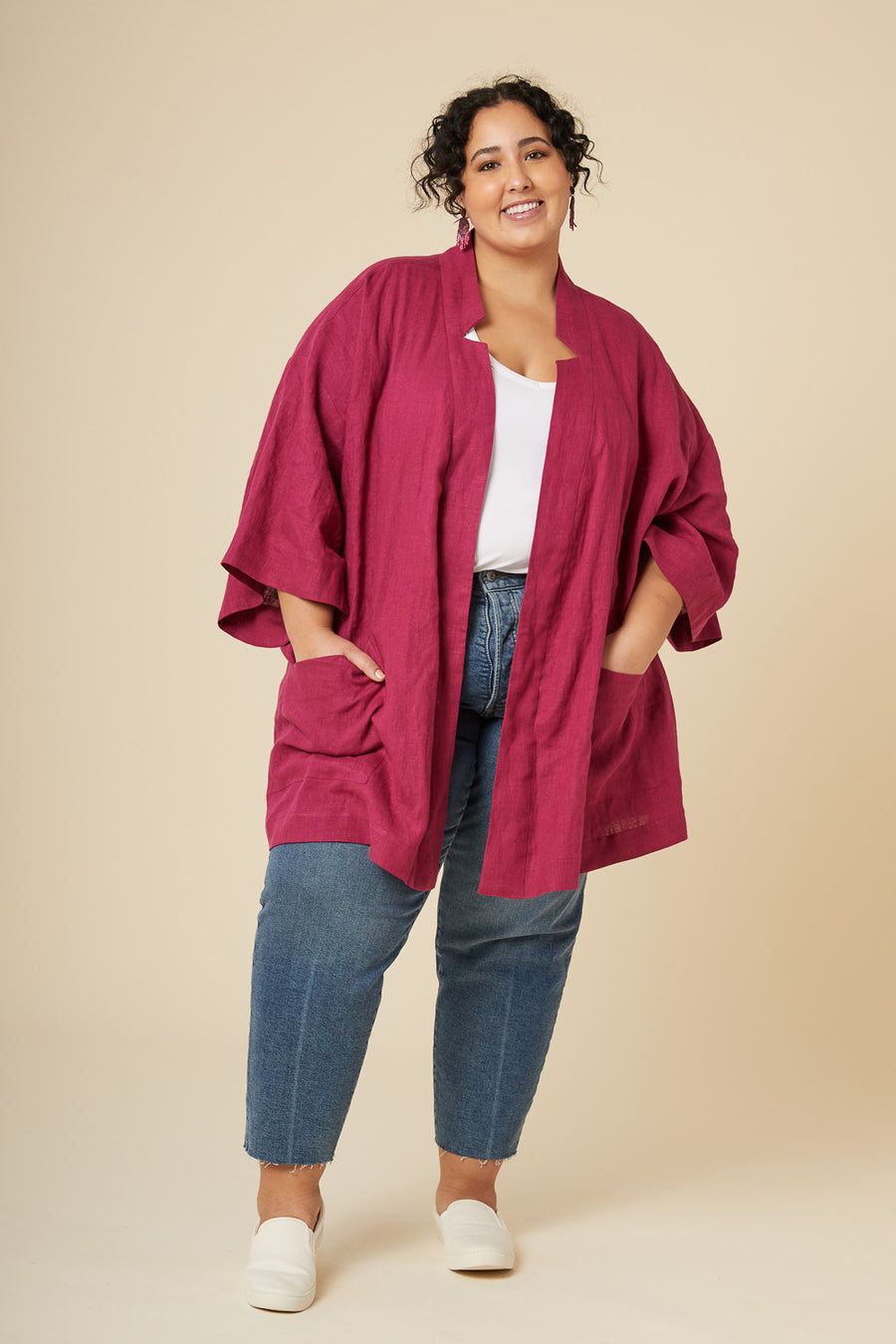 Veronik Robe | Plus Size Robe Pattern | Closet Core Patterns