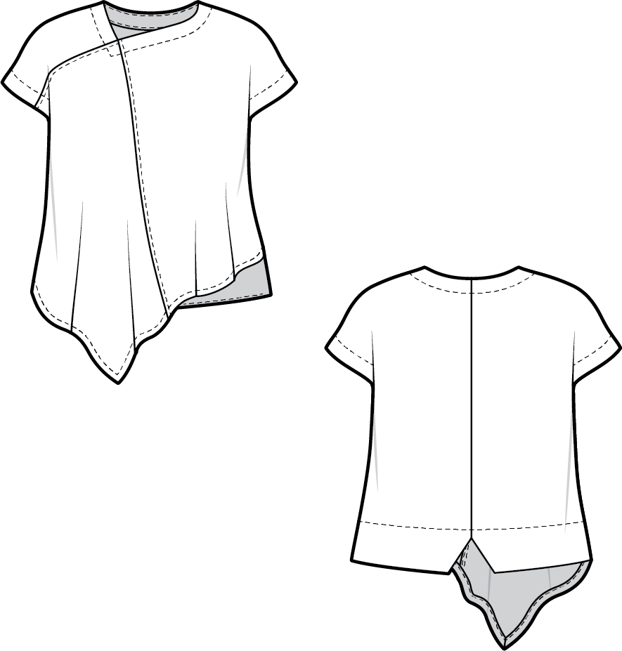 Marble Shell Top | Technical Flatlays | Closet Core Crew